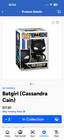 Funko Pop! Vinyl: DC Universe - Batgirl (Cassandra Cain) #501