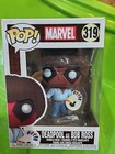 Funko Pop! Marvel #319 – Deadpool as Bob Ross Vinyl Figure – New in Box