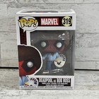Funko Pop! Marvel #319 Deadpool as Bob Ross NIB. Collectible Bobble Head