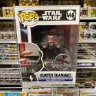 Funko Pop Star Wars : HUNTER (KAMINO) w/Pin #446 Vinyl Special Exclusive MINT