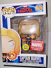 Funko Pop! #446 Captain Marvel From Marvel Cartoons Glows In Dark New In The Box