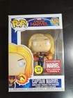 Funko Pop! Captain Marvel, Marvel Collectors Corps Unmasked Flying #446