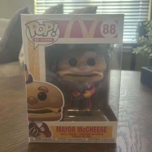 Funko Pop! Vinyl: McDonald's Mayor McCheese #88 Bobble Toy Figure