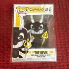 Funko Pop! Vinyl: Cuphead - The Devil #312 + Cala Maria 412 + Protectors.