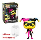 Funko Pop Batman #371 Harley Quinn Special Black Light Glow Sealed + Protector B