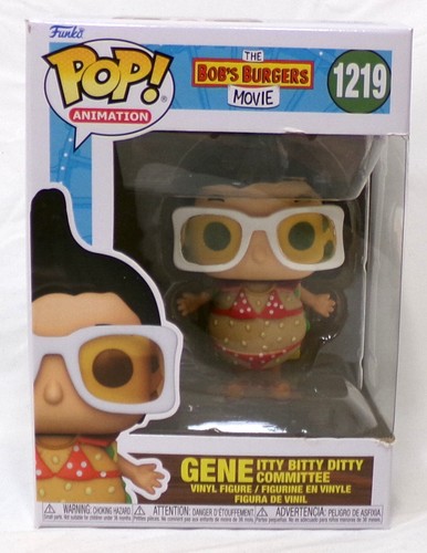 Funko Pop! Bob's Burgers 1219 Gene Itty Bitty Ditty Committee Vinyl Figure