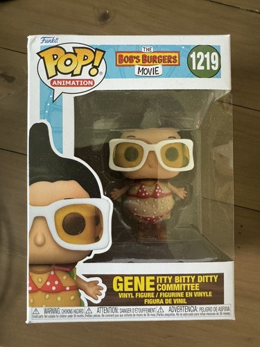 FUNKO POP BOBS BURGERS MOVIE GENE ITTY BITTY DITTY COMMITTEE #1219 FIGURE