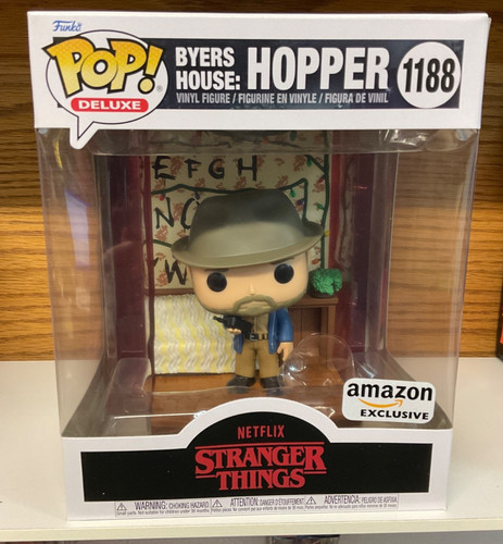 Byers House HOPPER Amazon Exclusive STRANGER THINGS Funko Pop #1188