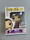 Funko Pop! Disney Belle Diamond Glitter Amazon Exclusive 1137 with Protector