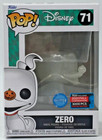 Funko Pop! Disney NBX Zero #71  Glitter 2022 NYCC Fall 3000 PCS LE W/Protector