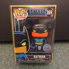 Funko Pop! Batman The Animated Series - Batman (Blacklight) #369 in Protector