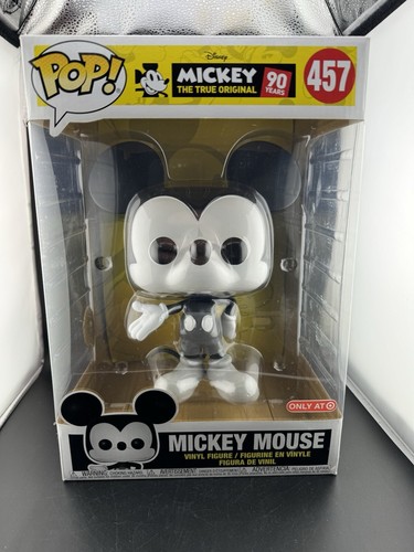 Funko POP! Disney Mickey Mouse #457 10" Inch 90TH Anniversary TARGET EXCLUSIVE!