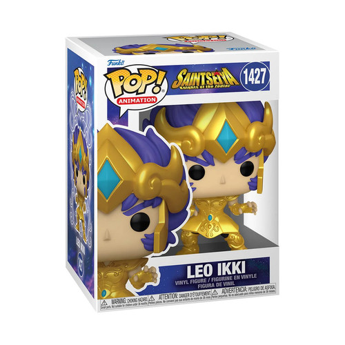 Funko Pop Saint Seiya: Knights of the Zodiac Leo Ikki 1427 Vinyl Figure