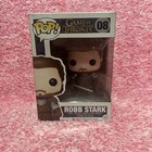 Funko Pop! Robb Stark Pop Vinyl Figure Game Of Thrones # 08  Retired/Vaulted