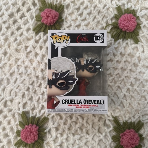 Funko Pop Disney Cruella Reveal Number 1039 Cruella de Vil Vinyl Figure New