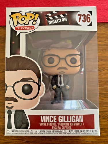 Pop Vinyl Television Director 736 MIB Vince Gilligan 2018