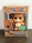 Funko Pop! Care Bears 40th - Friend Bear #1123 Walmart Exclusive W/ Protector