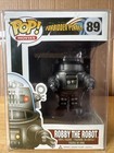 Funko Pop Forbidden Planet #89 Robby The Robot Used Protector Included Minor Dmg