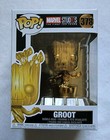 FUNKO POP! MARVEL STUDIOS THE FIRST TEN YEARS GROOT (GOLD CHROME) #378