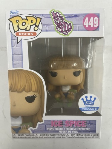 Funko Pop! Rocks No. 449 “Ice Spice” Funko Web Shop Exclusive Vinyl Figure