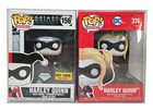 Funko Pop! Harley Quinn #156 Batman Diamond Hot Topic Exclusive & #376 DC Heroes