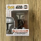 Funko POP! Star Wars The Mandalorian with Darksaber #663 Vinyl Figure New