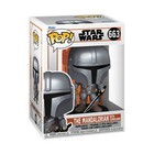 Funko Pop! - Star Wars - Mandalorian - Mandalorian with Dark Saber #663