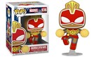 Funko Pop Vinyl Figurine Gingerbread Captain Marvel #936 - Marvel Holiday