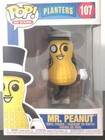 Funko Pop Planters Mr. Peanut #107 Box Not Perfect See Pics
