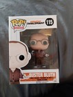 Funko Pop Arrested Development Buster Bluth #115 Figure with Hook and Juice Box