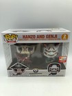 Funko POP! Games Overwatch Hanzo & Genji GameStop Exclusive Vinyl Figure DAMAGED