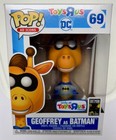 Funko Pop! Ad Icons #69 Toys R US Canada Geoffrey as Batman (2019 Vaulted, Ex)