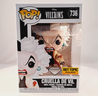 Funko POP Disney Villains 736 Cruella De Vil Diamond Glitter Hot Topic Exclusive