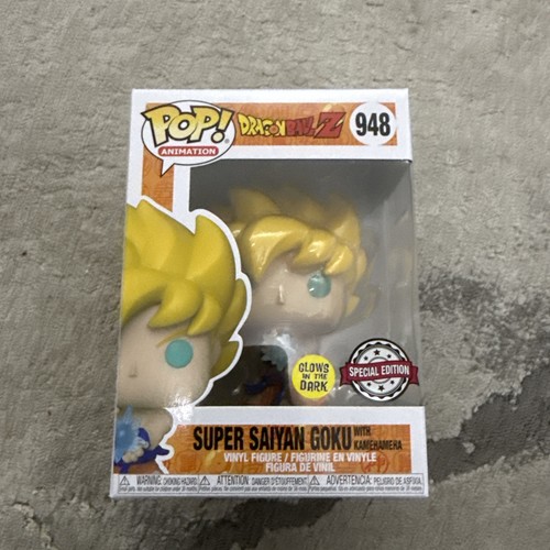 Super Saiyan Goku With Kamehameha - Funko Pop #948 - Dragon Ball Z (DBZ) GITD