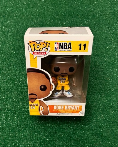 FUNKO POP Vinyl Figure KOBE BRYANT #11 Yellow Jersey LA LAKERS NBA 2015