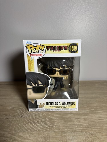 Funko POP! Animation: Trigun Nicholas D. Wolfwood Vinyl Figure Collectible 1559