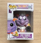 Funko Pop Disney Chef Figment Epcot Food & Wine #604 + Free Protector