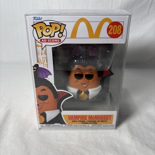 Funko Pop! Vinyl: McDonald's - Vampire McNugget #208 W/ Protective Case