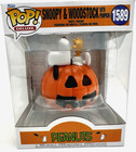 Funko Pop! Deluxe: Peanuts - Snoopy & Woodstock with Pumpkin #1589 (Halloween)