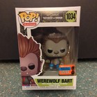 Funko Pop! Werewolf Bart 1034 The Simpsons Treehouse of Horror NYCC 2020 EXC NEW