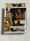 Funko Pop Five Nights at Freddy's  Jack -O- Bonnie 231 Barnes & Noble GITD