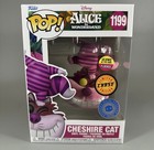 Funko Pop! Disney 1199 Cheshire Cat Glow Flocked Chase PIAB Exclusive GITD