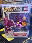 Funko Pop Vinyl Cheshire Cat Glow Flocked Chase #1199 + HARD Protector