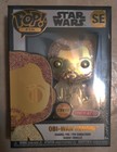 Gold Glitter Funko Pop! Pin: Star Wars Obi-Wan Kenobi Target Exclusive CHASE