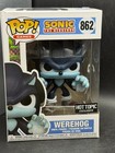Funko Pop Games Werehog Sonic The Hedgehog Hot Topic EXCLUSIVE #862 W/Protector