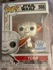 Funko Pop! Vinyl: Star Wars Snowman Yoda  #568 Funko Exclusive In Protector