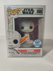 Funko Pop Star Wars - Yoda #568 Snowman (Funko EXCLUSIVE) w/ Protector