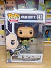 Funko POP! Games Call of Duty CoD John Soap MacTavish #143 w/Pop Protector