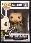 FUNKO POPS! CALL OF DUTY JOHN SOAP MACTAVISH #143 NEW IN BOX VINYL FIGURE