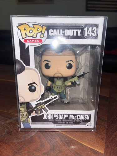 John "Soap" MacTavish Call Of Duty Funko POP 143 Gamestop Exclusive